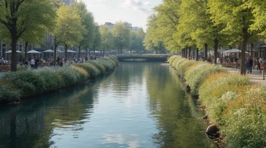 entdeckt eine Stadt