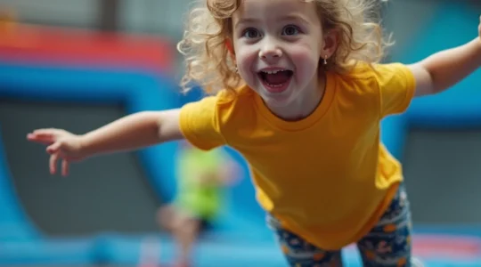 Kindergeburtstag im Trampolinpark
